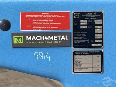 Used ECKOLD KF 324 Shapers NL | Mach 4 Metal #1493466