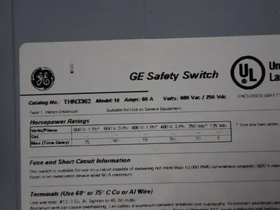 USED GE THN3362