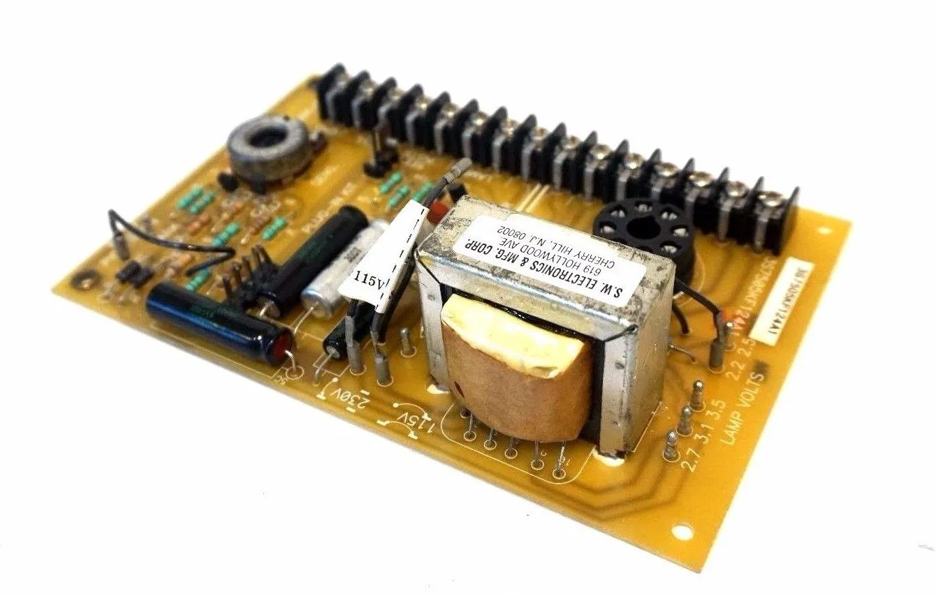 USED GENERAL ELECTRIC 3S7505KF124A1 CONTROL BOARD