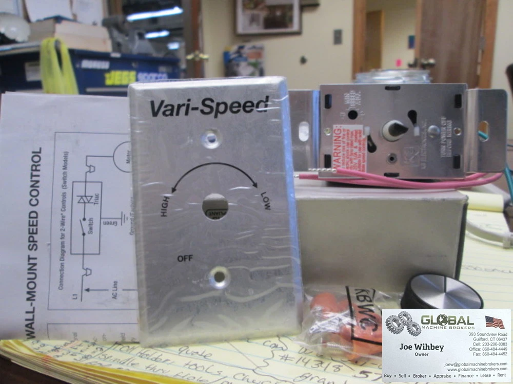 KB Electronics Model KBWC-15K 120V 1Ph 5 Amp Solid State Motor Speed Control