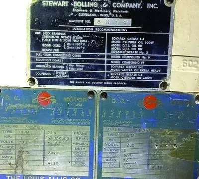 USED STEWART BOLLING LABORATORY / PILOT SIZE