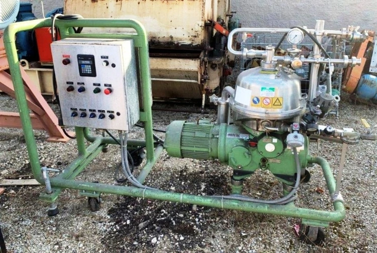 Used Westfalia _UNKNOWN_ Disc Nozzle Centrifuges Florida US | Sanders Equipment #1137441