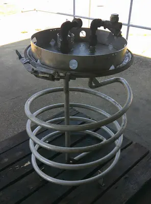 SPC9360  Heat Exchanger 10 sq.ft. tube coil type, Stainless Steel, tote heat exchanger coils