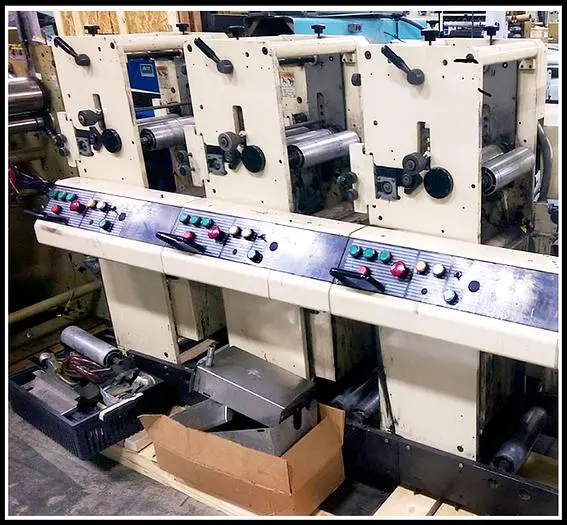 Used 1992 MARK ANDY 4140 Flexo Printing Presses | J&J Converting Machinery #440525