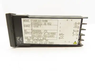 Syscon C100FJA3-VNN REX-C100 PLC Temperature Controller Module 0-2192°F 240V