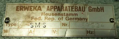 ERWEKA AMD/EX Lab & Pilot Equipment | Perry Equipment (14)