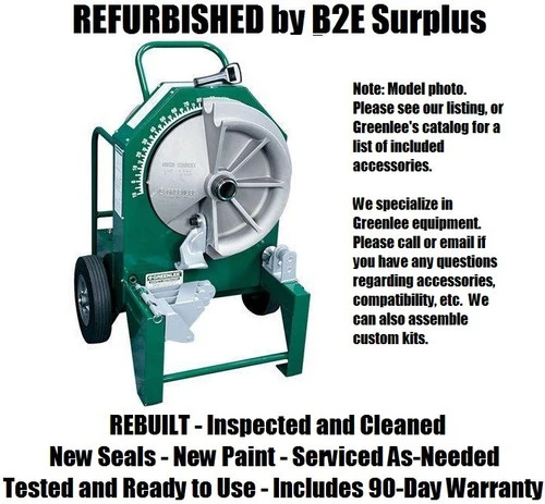 Used GREENLEE _UNKNOWN_ Pipe, Tube & Bar Benders | B2E Surplus #965719