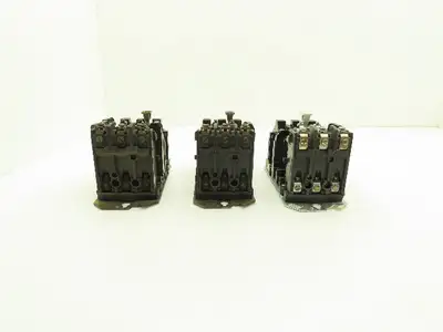 Allen Bradley 509-AOD Motor Starter 3Ph 575v 5Hp Overload Relay NEMA 0 Lot of 3
