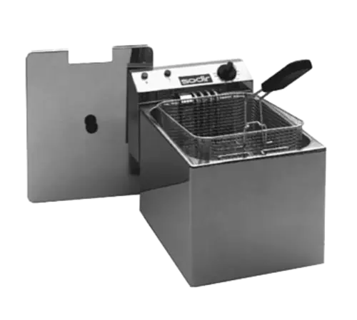 Equipex RF8SP Countertop Electric Fryer - (1) 15 lb Vat, 208 240v/1ph