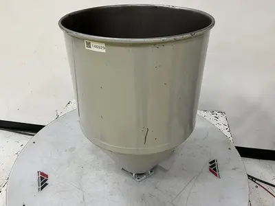 USED METAL FABRICATOR HOPPER