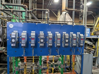 Item# C419 2,000 Pound/Hour AFC-Holcroft Mesh Belt Furnace Line