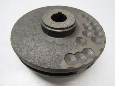IR Ingersoll Rand 4-3/4" OD 5 Vane Cast iron Pump Impeller 3/4" Bore