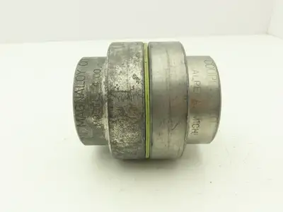 Magnaloy Model 400 Flex Coupling Hub Aluminum 1" Bore 	1/4" Keyway Set