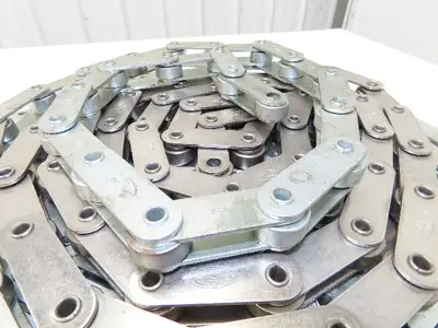 ZMC 250 Conveyor Attachment Roller Chain 50mm Dbl Pitch 5 Piece Total 18.825m