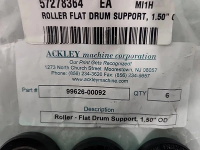 NEW Ackley Machine Corporation 99626-00092