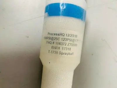USED ADVANTAPURE APSM-P-1000 2" X 72" FLEXIBLE SILICON HOSE 150PSI