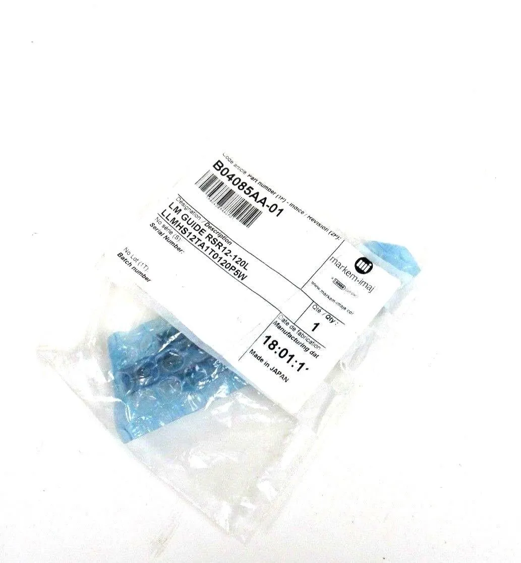 NEW MARKEM B04085AA-01 LM GUIDE RSR12-120L LLMHS12TA1T0120P5W B04085AA01