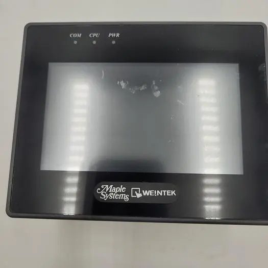 Used WEINTEK / MAPLE SYSTEMS WEINTEK HMI5043T MAPLE SYSTEMS 4.3″ SCREEN GRAPHIC HMI, ETHERNET Automation Control (HMI) | ND Industrial Surplus #1219204