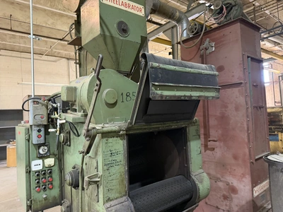 Used WHEELABRATOR TUMBLAST BATCH C DEBURRING MACHINE Tumble Shot Blaster (Tumblast) Indiana US | Miedema Asset Management Group #1574654