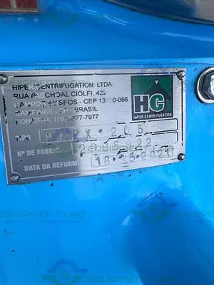 USED HIPER CENTRIFUGATION/ ALFA LAVAL MAPX 205 CENTRIFUGE SEPARATOR / CLARIFIER REFURBISHED 21