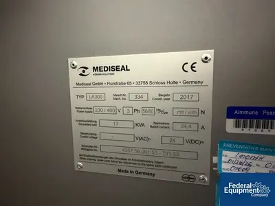 Used Mediseal GmbH _UNKNOWN_ Vertical Form Fill Sealing Machines (VFFS) Ohio US | Federal Equipment Company #1337946