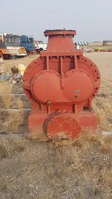 USED ROOTS CONNERSVILLE TYPE RCV 16X28 ROTARY POSITIVE VACUUM PUMP / BLOWER