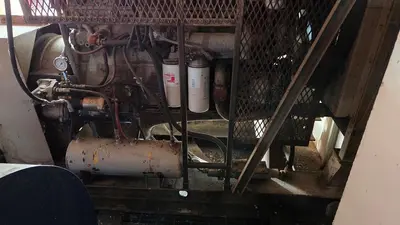 USED GARDNER DENVER PAH 4 1/2 X 8 TRIPLEX MUD PUMP