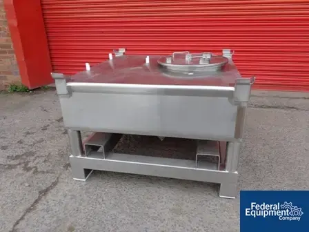Used Unknown 400 LITER IBC TOTE, S/S Bins GB | Federal Equipment Company #125864