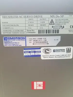 USED EMERSON MX280CE