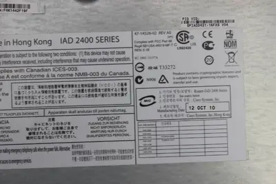 Cisco IAD 2400 Integrated Access Device