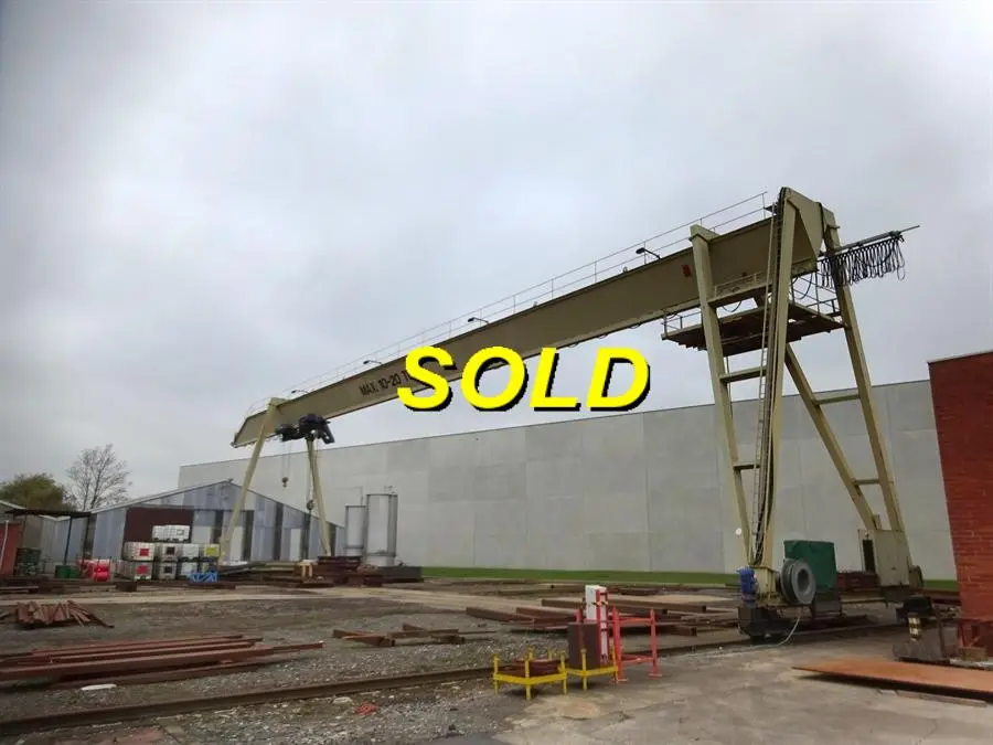 USED DEMAG 10T + 20T X 50 METER