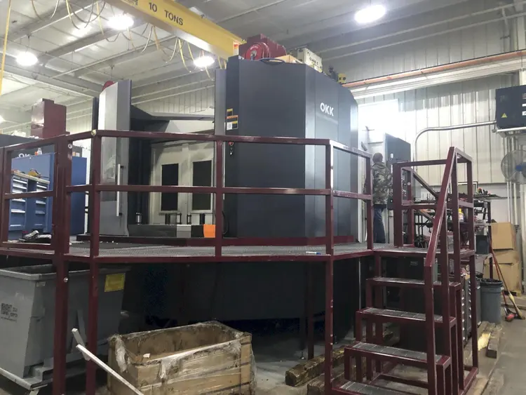 Used 2008 OKK HM1250S Horizontal Machining Centers Michigan US | Tramar Industries #419606