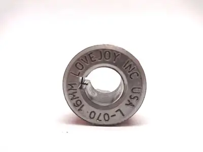 USED LOVEJOY SIZE L070 16MM COUPLING HUB WITH 5MMX2.3MM KEYWAY
