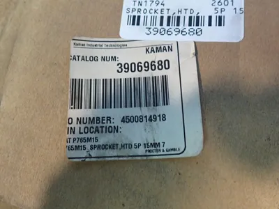 Khk, Kaman Misc. Pulleys, Sprockets