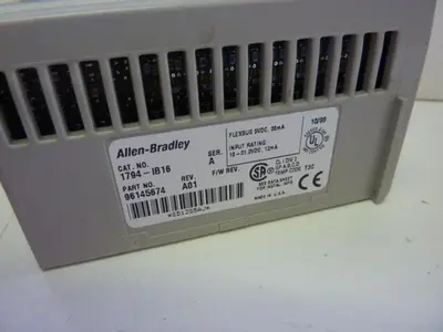 USED ALLEN BRADLEY 1794-IB16 SER A