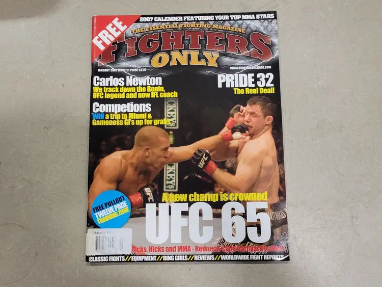 Used FIGHTERS ONLY JANUARY 2007 ISSUE 21 Office Equipment British Columbia CA | Lenmark #267079