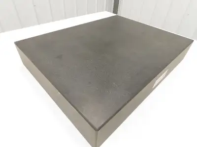 Standridge Granite Surface Inspection Plate 18 x 24 x 4" Grade A