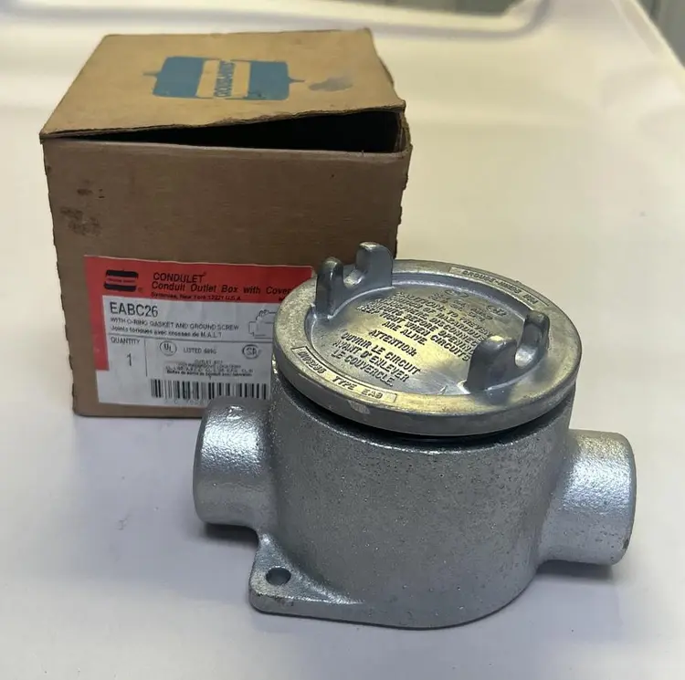 New | in-Stock CROUSE-HINDS EABC26 Miscellaneous Equipment (Electrical & Power) | Surplus Asset Holdings #1196970