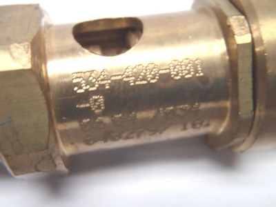 534-420-001-0 | Rexroth  Pressure Releif Valve 125 EL Air 0.3/1B 1/8" 6 PUR - Used