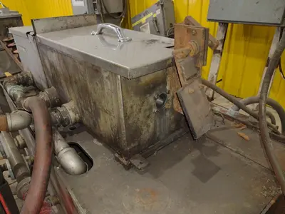 4" CAPACITY ULTRASONIC BAR & TUBE CONTINUOUS WASHER: STOCK #22589