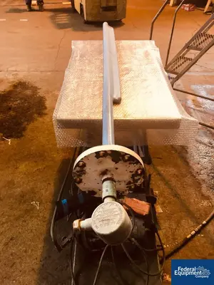 USED Pfaudler 250 Gal Pfaudler Glass Lined Fin Baffle