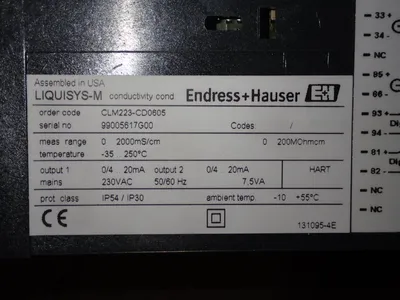 USED ENDRESS HAUSER CLM223CD0605