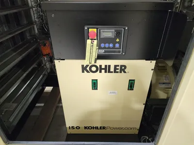 New Surplus 150KW Kohler KG150 Natural Gas Generator 600V INSTOCK 2024 Enclosed