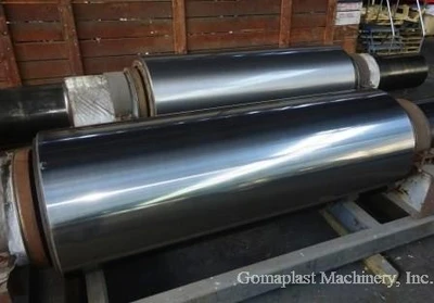 32″ dia x 88″ face Calender Rolls, (4) , Item # 754