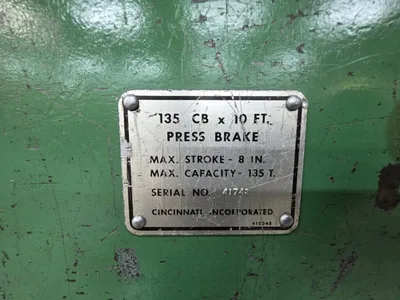 Used CINCINNATI 135 CB Press Brakes Georgia US | The Equipment Hub #1475042