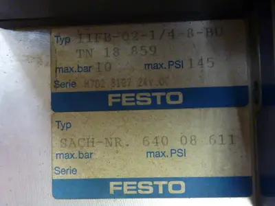 USED FESTO IFB8-02