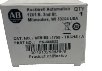 LOT OF 7 ALLEN BRADLEY 1756-TBCHS TERMINAL BLOCK PN-468522 NEW,SURPLUS