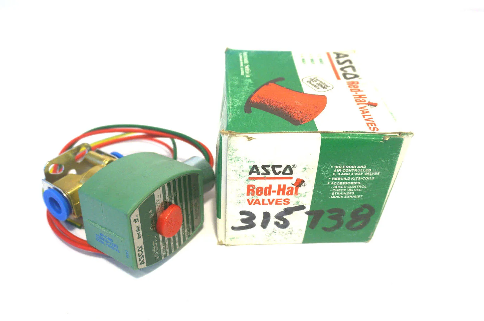 NEW ASCO 8262G212V SOLENOID VALVE