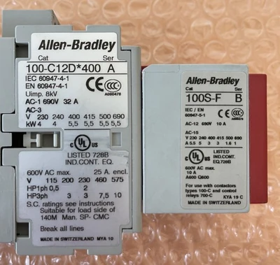 NEW Allen Bradley Guardmaster Guard master 100S-C12DJ404C