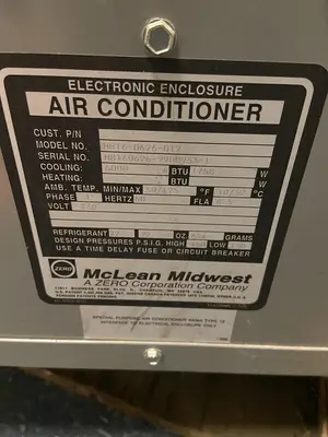 New | in-Stock MCLEAN HB16-0626-012 HVAC Parts and Equipment Ohio US | Surplus Asset Holdings #1209804